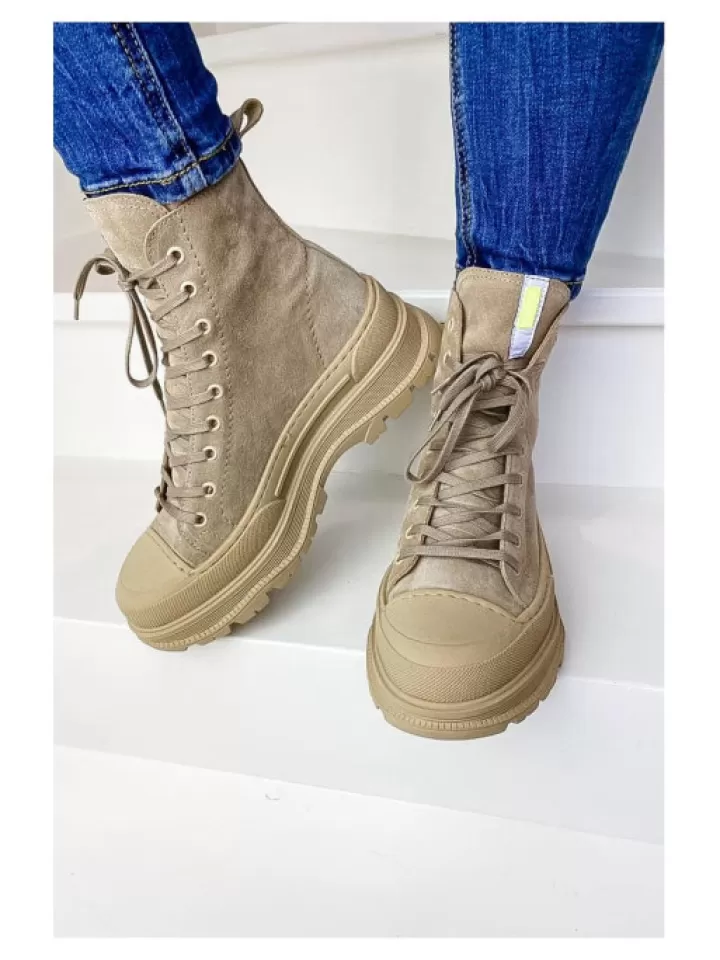 Online Semerdjian Bottines D144M1 Camoscio Barley- Camel